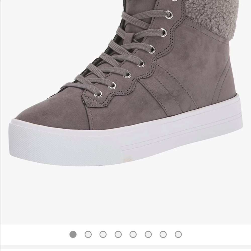 New in box Marc fisher lace up sneaker boots size 8.5 - Picture 5 of 7